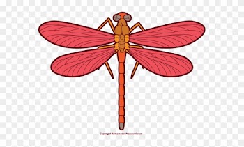 Dragonfly Clip Art Stock Images Free Clipart Images - Red Dragonfly Clipart