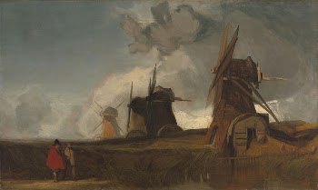 Drainage Mills in the Fens, | Free Photo - rawpixel