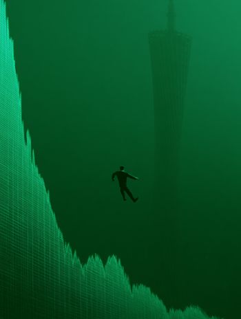 Dramatic Fall Amidst Market Decline