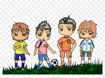 Draw Chibi Soccer Players