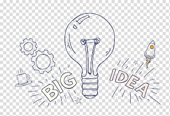Drawing Adobe Illustrator Graphic design, Line drawing bulb transparent background PNG clipart