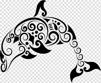 Drawing Animal Quilling Pattern, whale transparent background PNG clipart