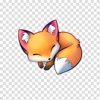 Drawing Animation Cartoon , fox transparent background PNG clipart