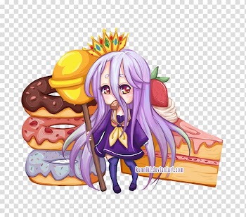 Drawing Anime , No Game No Life transparent background PNG clipart