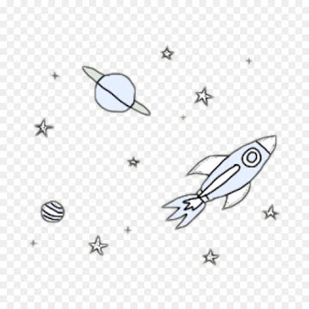 Drawing, Art, Doodle, White, Line Art PNG