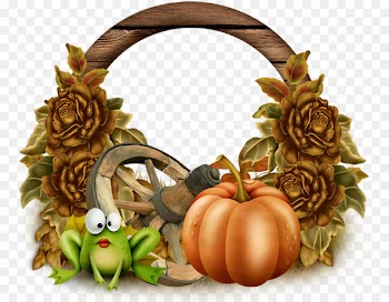 Drawing Autumn Picture Frames Gourd - cadre 