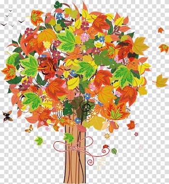 Drawing , autumn transparent background PNG clipart