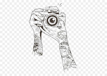 Drawing Camera Sketch - Photograph 