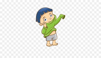 Drawing Cartoon Boy - Undress boy 