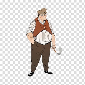 Drawing Cartoon Model sheet Illustration, Man in the hands of smoke transparent background PNG clipart