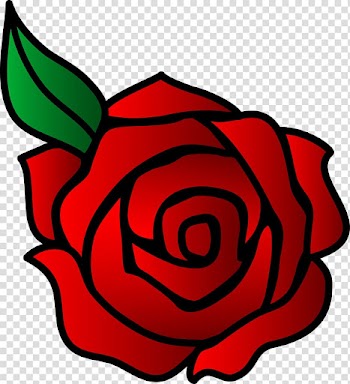 Drawing Cartoon Rose , rose transparent background PNG clipart