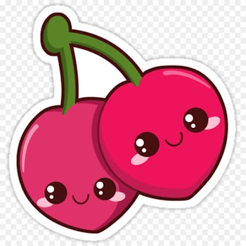 Drawing Cherries Kawaii Image Clip art - cerise pennant 