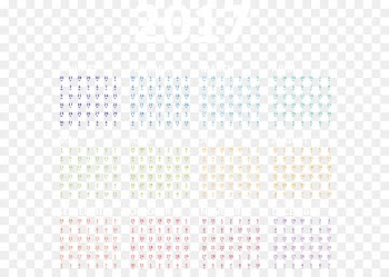 Drawing Clip art - 2017 Calendar Transparent PNG Clipart Picture 