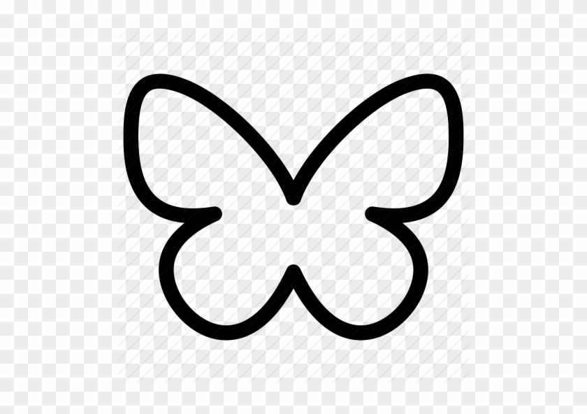 Drawing Clipart Black And White Best Photos Butterfly - Butterfly Outline Vector