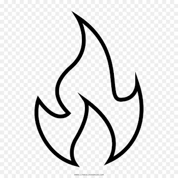 Drawing Coloring book Flame tokidoki - a flame 