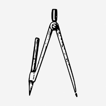 Drawing compass drawing, vintage tool | Free Photo - rawpixel