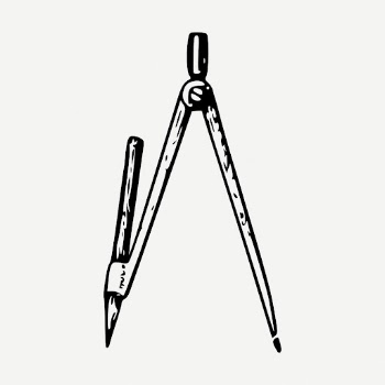 Drawing compass drawing, vintage tool | Free PSD - rawpixel