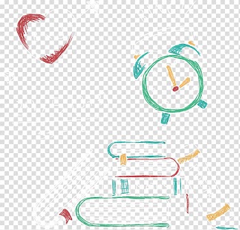 Drawing Computer file, Colored lines transparent background PNG clipart