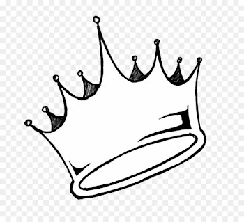 Drawing Crown King Clip art - black and white 