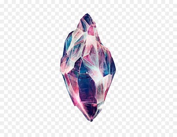 Drawing Crystal Quartz Illustration - Colorful diamond 