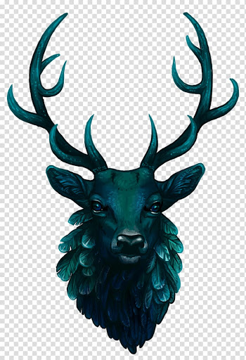 Drawing Deer , tawny transparent background PNG clipart