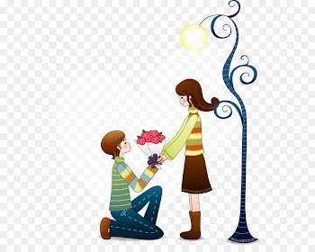 Drawing Dia dos Namorados Cartoon - love couple 