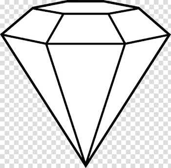 Drawing Diamond Line art , diamond transparent background PNG clipart