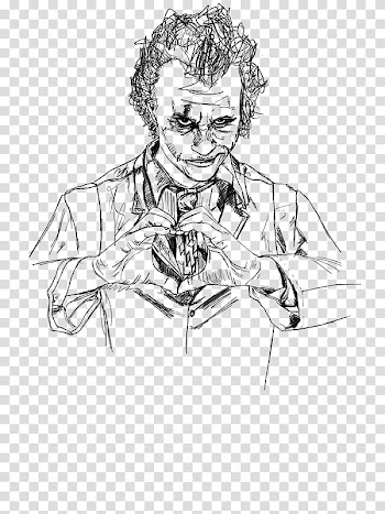 Drawing Digital painting Watercolor painting Sketch, Heath Ledger transparent background PNG clipart