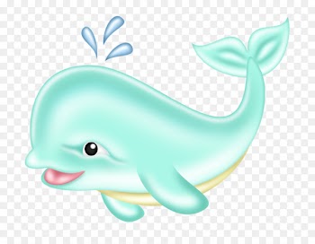 Drawing Dolphin Clip art - Dolphins blowing 