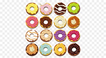 Drawing Euclidean vector Illustration - Vector Donuts 