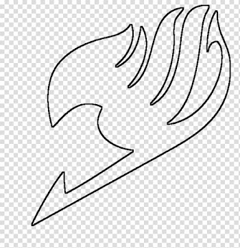 Drawing Fairy Tail Symbol Sketch, color watercolor transparent background PNG clipart