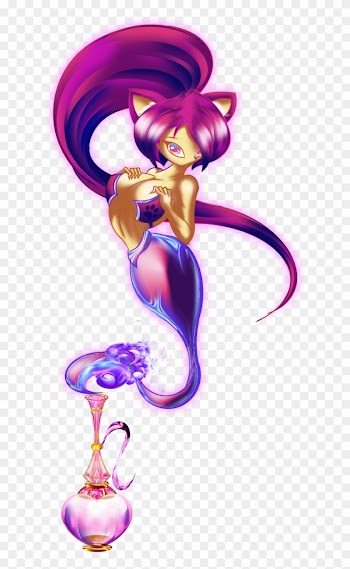 Drawing Female Genie In A Bottle - Draw A Girl Genie