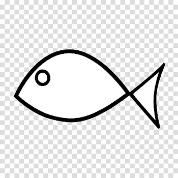 Drawing Fish Line art , Easy Fish transparent background PNG clipart
