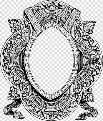 Drawing Frames , ornate border transparent background PNG clipart