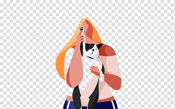 Drawing Graphic design Digital illustration Illustration, Orange color cat illustration transparent background PNG clipart