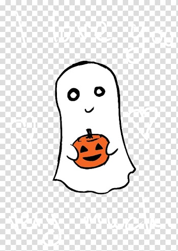 Drawing Halloween Ghost , Drag The Luggage transparent background PNG clipart