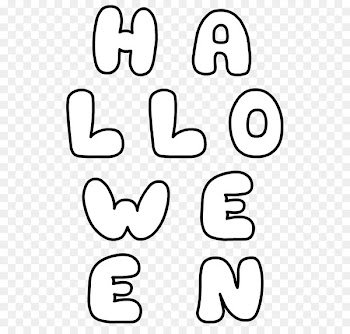 Drawing Halloween Ghost Image Black and white - halloween 