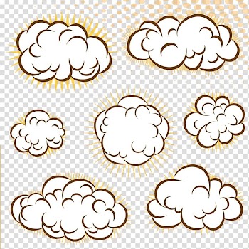 Drawing Haze Smoke, Cartoon Smoke elements transparent background PNG clipart