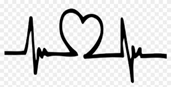 Drawing Heart Pulse Clip Art - Life Line And Heart