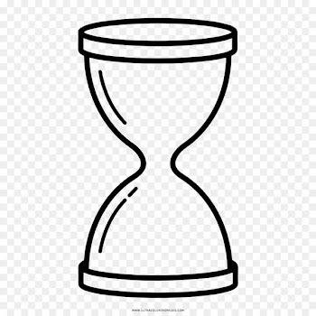 Drawing Hourglass Coloring book Line art - hourglass 