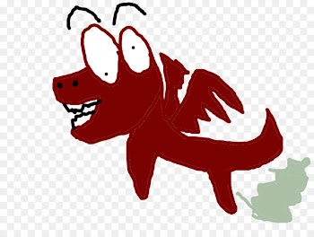 Drawing Illustration DeviantArt Clip art Dog - farting pattern 