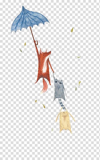 Drawing Illustrator Book illustration Illustration, fox transparent background PNG clipart