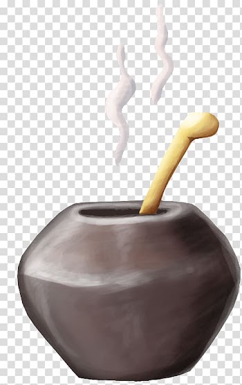 Drawing Jar Ceramic, Hand-painted jar transparent background PNG clipart