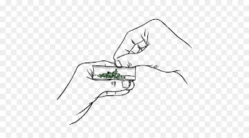 Drawing Joint Paper Line art - Joint weed 