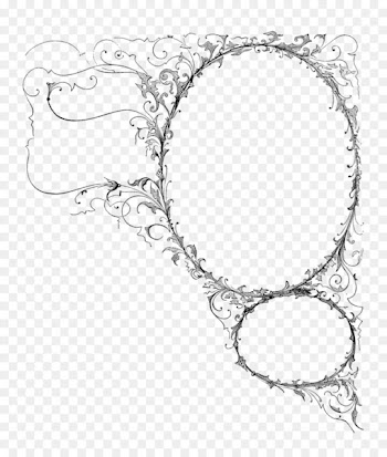 Drawing Label Clip art - fancy line 