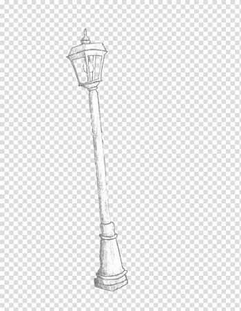 Drawing Light fixture Street light Lighting, street lamp transparent background PNG clipart