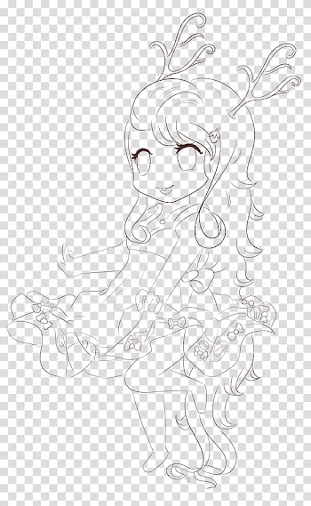 Drawing Like Lavie Line Art transparent background PNG clipart