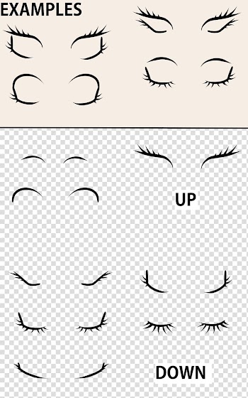Drawing Line art Eye, eyelashes. eyelashes transparent background PNG clipart