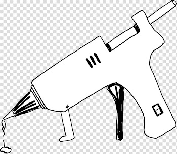 Drawing Line art /m/02csf , Glue gun transparent background PNG clipart