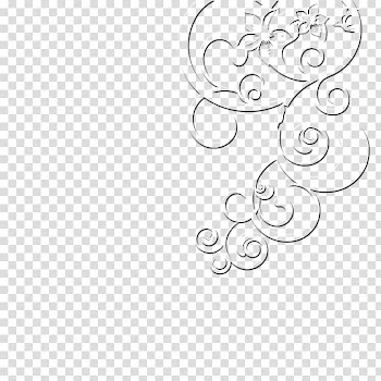 Drawing Line art Monochrome, magnolia flower painting transparent background PNG clipart